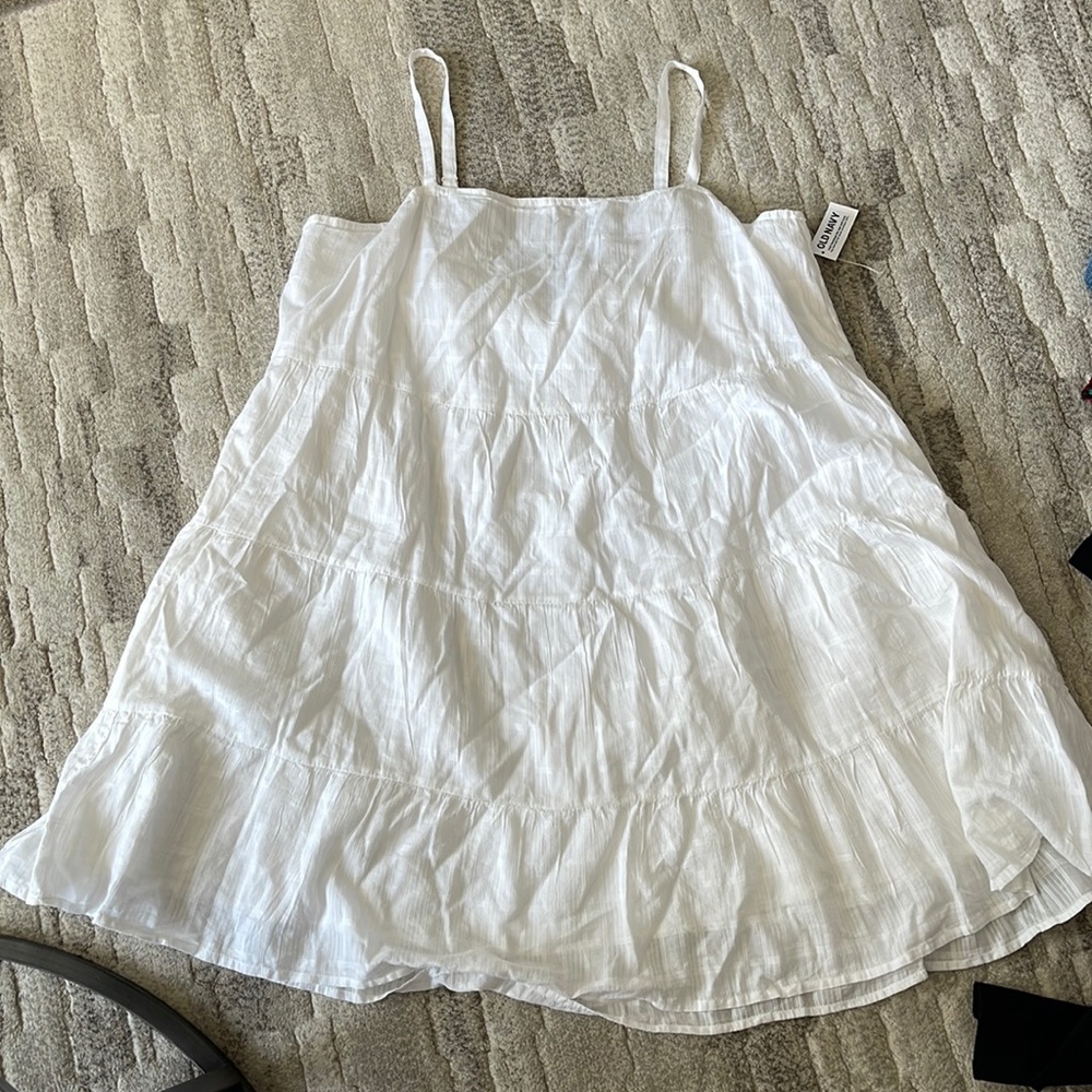 Old Navy White Short Dress